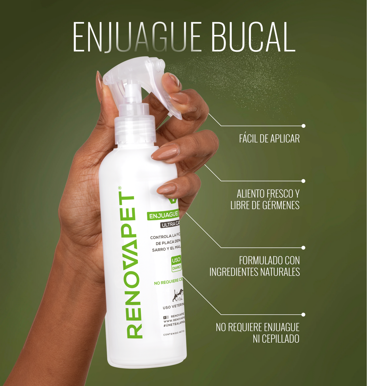 KIT 2 RENOVAPET ORAL Y PALO DE CAFÉ