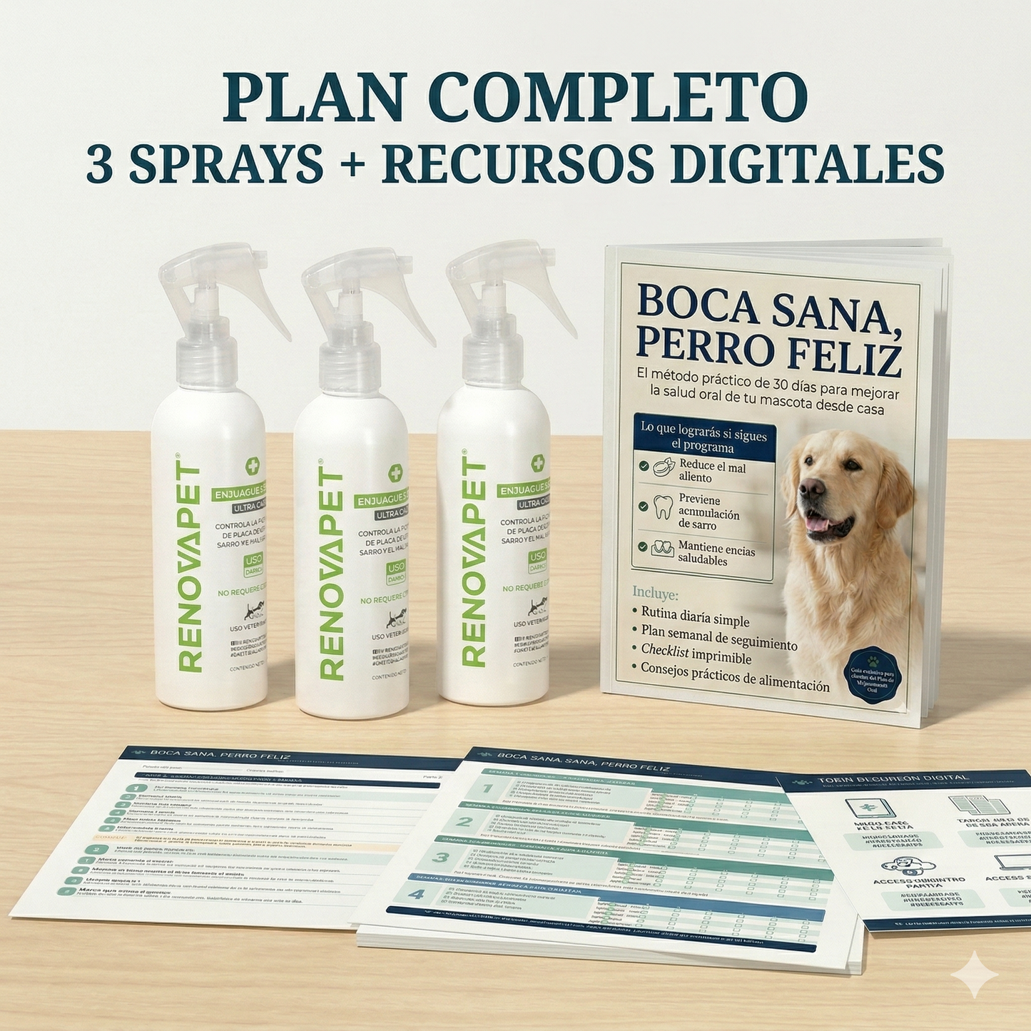 Renovapet – Spray Bucal para Perros | Cuidado Oral en Casa