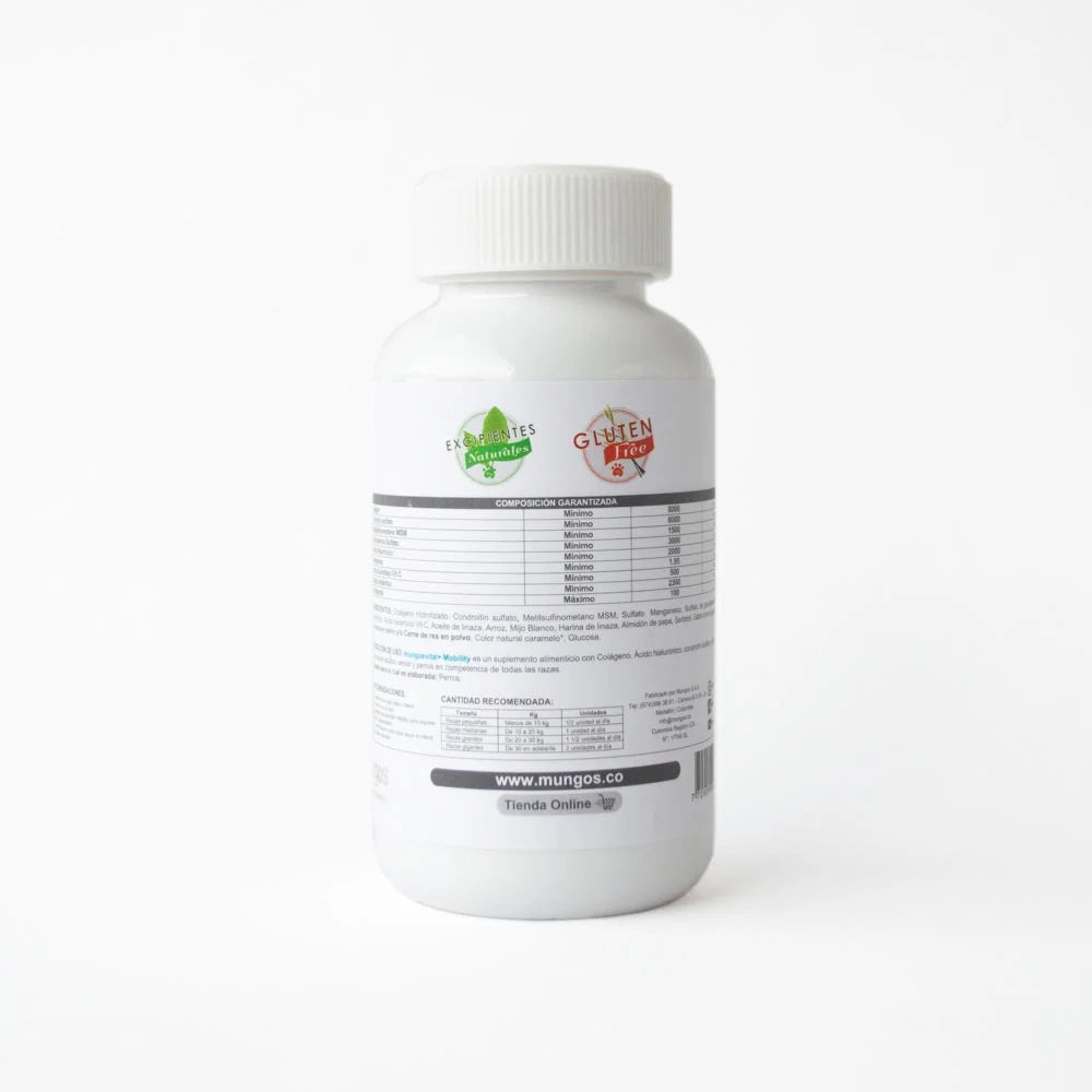 Glucosamina para perros – Mungos Vital Mobility para perros x 50 und blandas