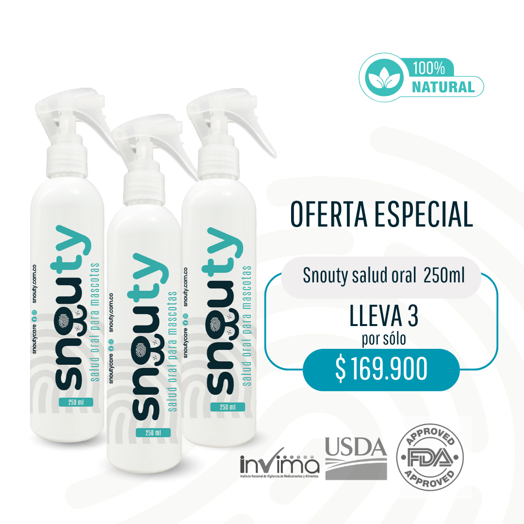 SNOUTY SALUD ORAL MASCOTAS
