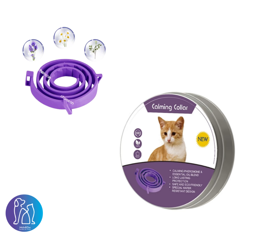 Collar Relajante Calmante Antiestres De Feromonas Para Gatos