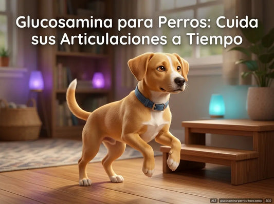 Glucosamina para perros: cuidado articular a tiempo