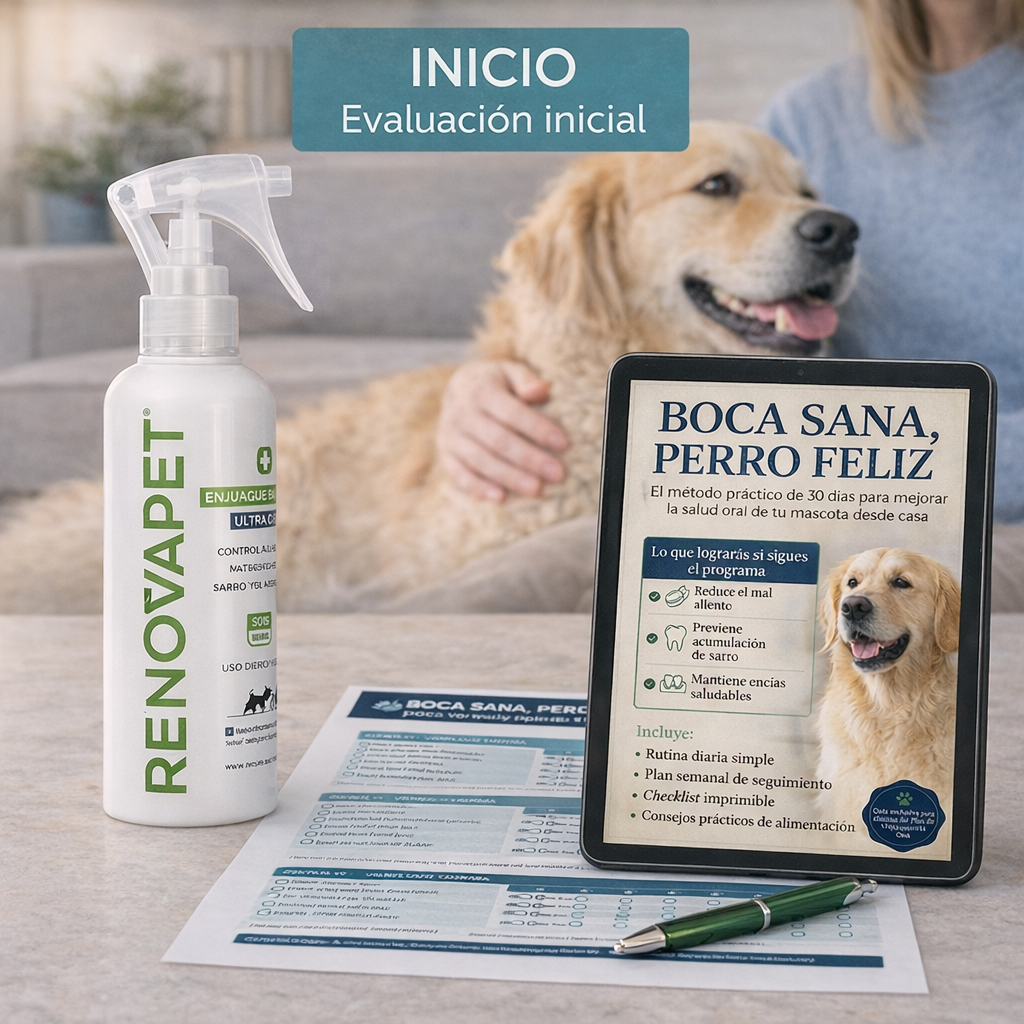 Renovapet – Spray Bucal para Perros | Cuidado Oral en Casa