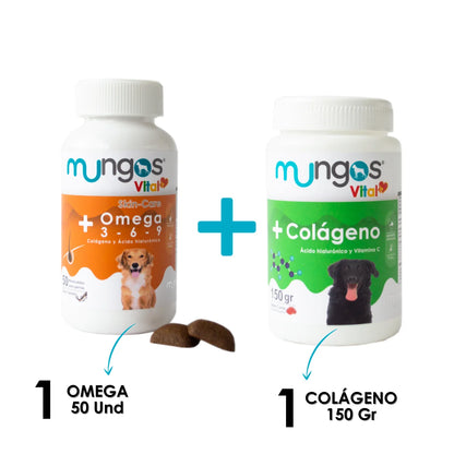 Colágeno y ácido hialurónico para perros