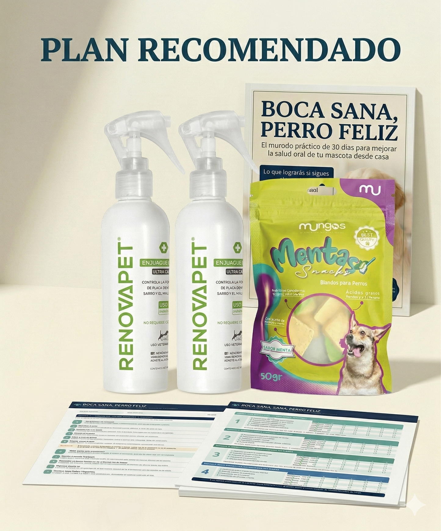 Renovapet – Spray Bucal para Perros | Cuidado Oral en Casa