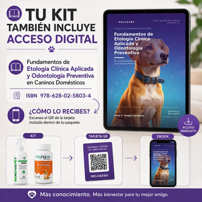 Kit de Bienestar para Perros | RENOVAPET + MUNGOS Omega 3-6-9