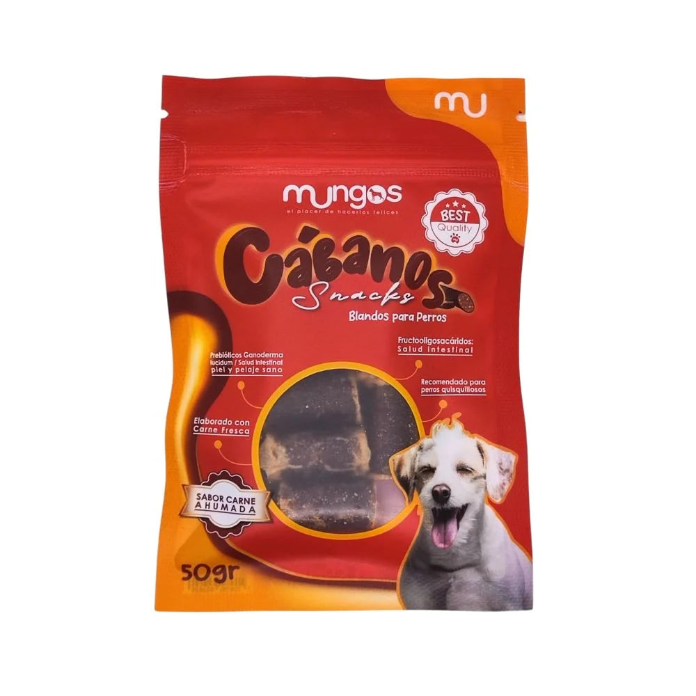 Cábanos blandos para perros con Carne fresca – Mungos Cábanos