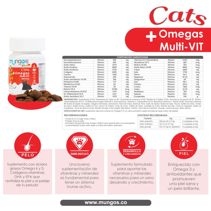 Multivitaminas para Gatos