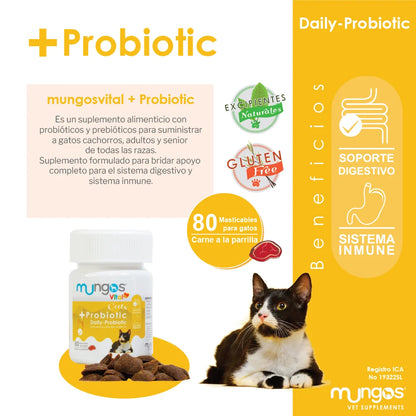 PAQUETE PROBIOTICOS GATO + PROBIOTICOS PERRO