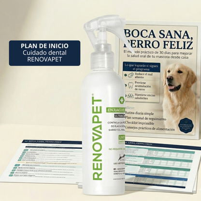 Renovapet – Spray Bucal para Perros | Cuidado Oral en Casa