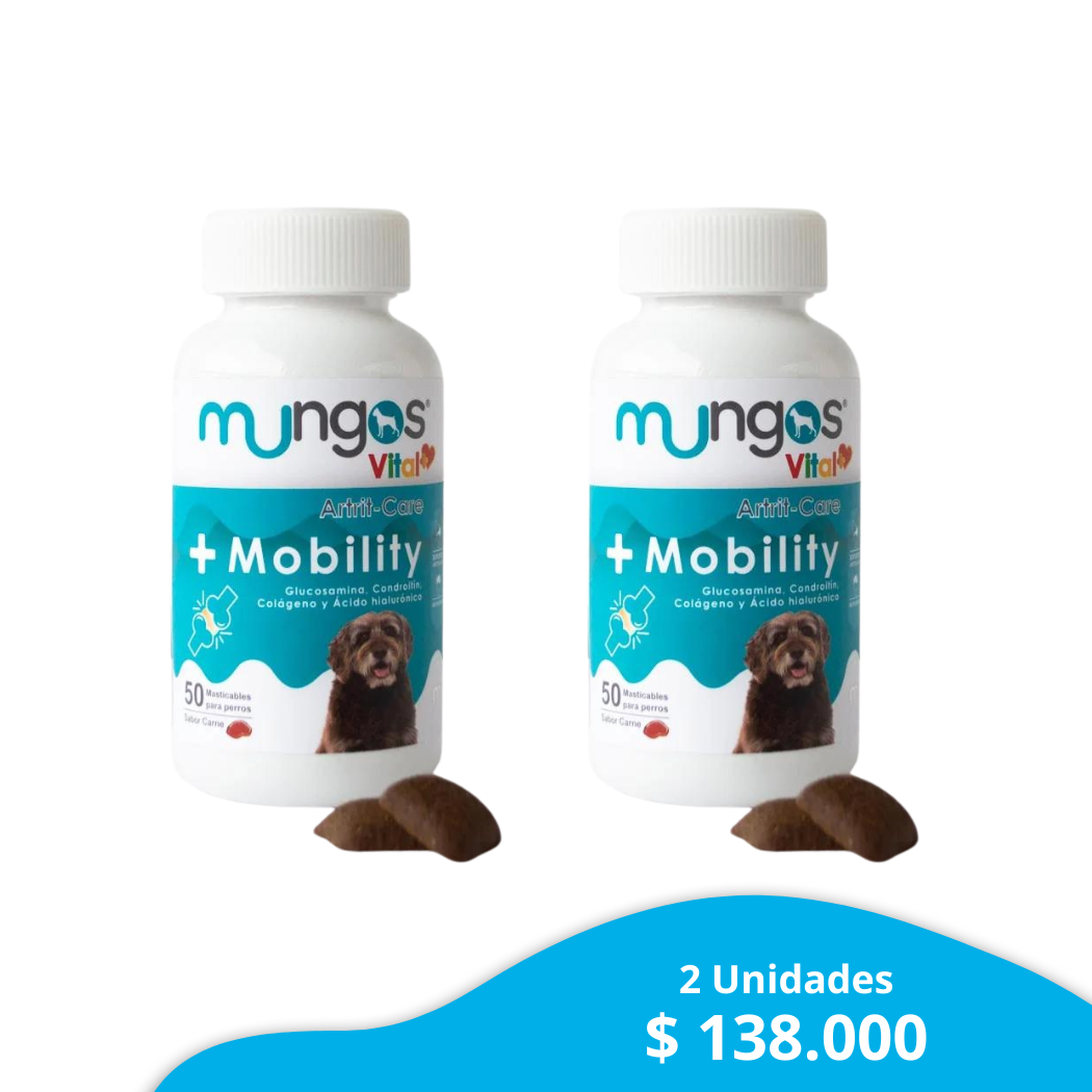 Glucosamina para perros – Mungos Vital Mobility para perros x 50 und blandas