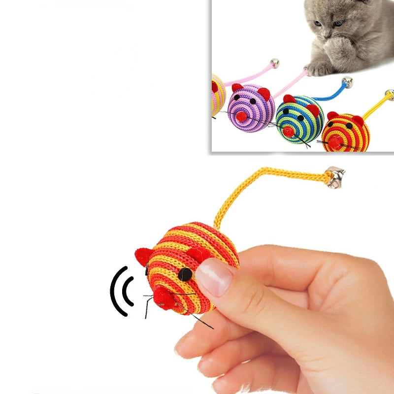 JUGUETE INTERACTIVO CON SONIDO PARA GATO X2