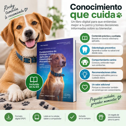 Kit Dental para Perros + Multivitamínico | RENOVAPET + MUNGOS