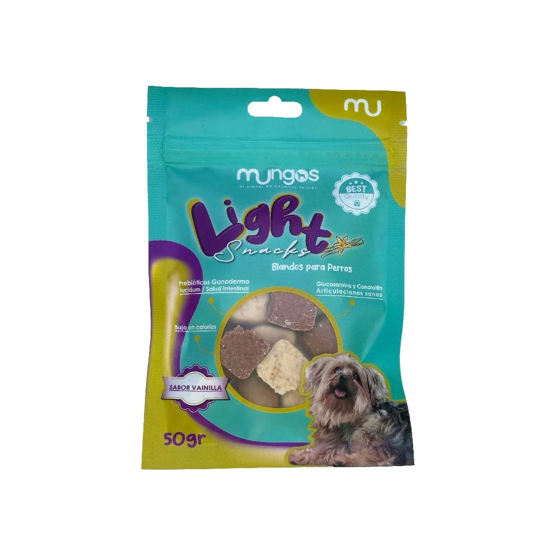 Galletas y Snacks saludables y blandos para perros – Mungos Light