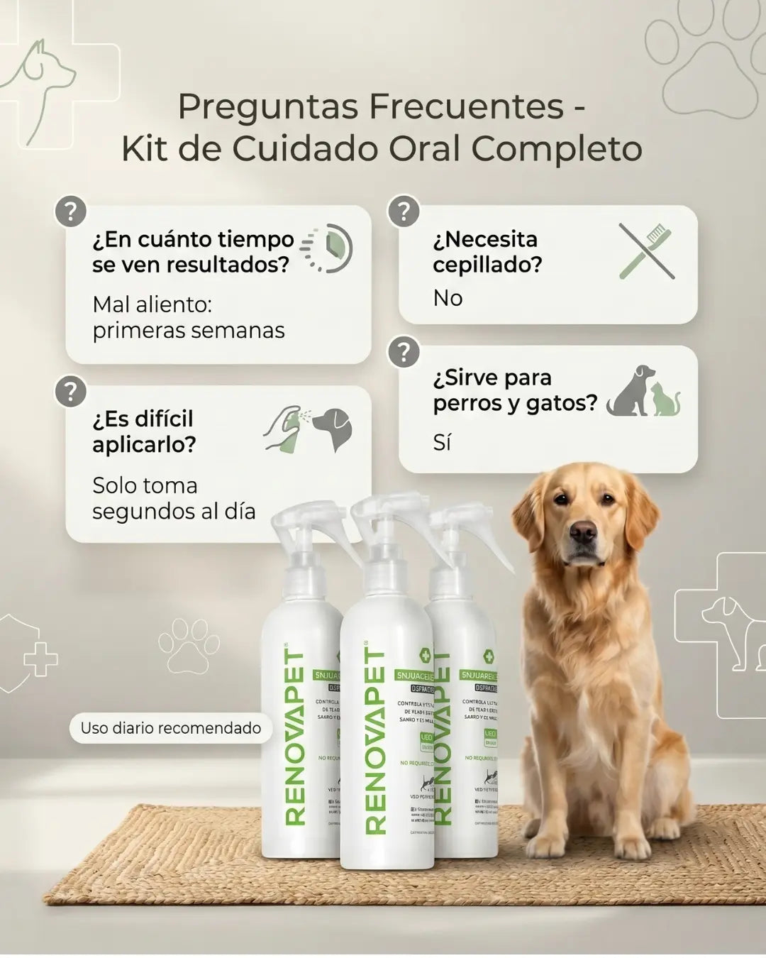 Lleva 3 RENOVAPET y paga solo 2