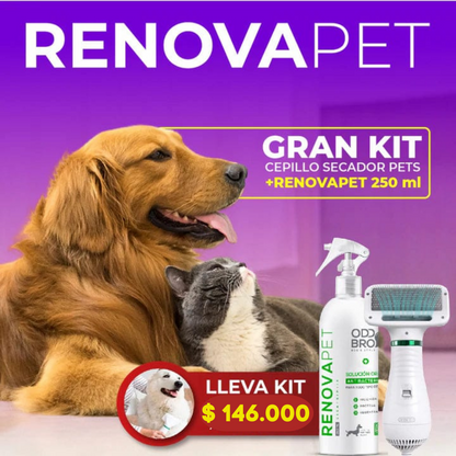 Pet Hair Dryer ® Secador de pelo para mascotas 2 en 1 🐶🐱